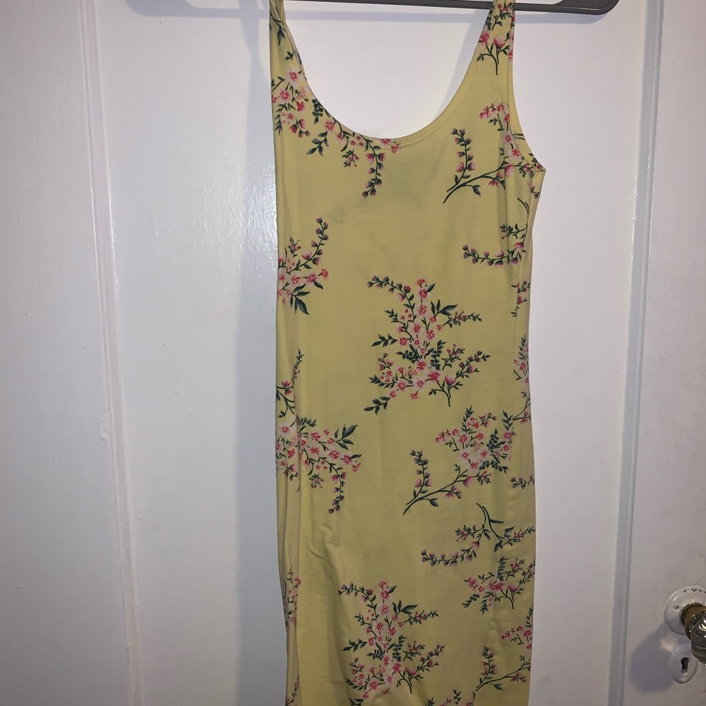 bodycon floral dress